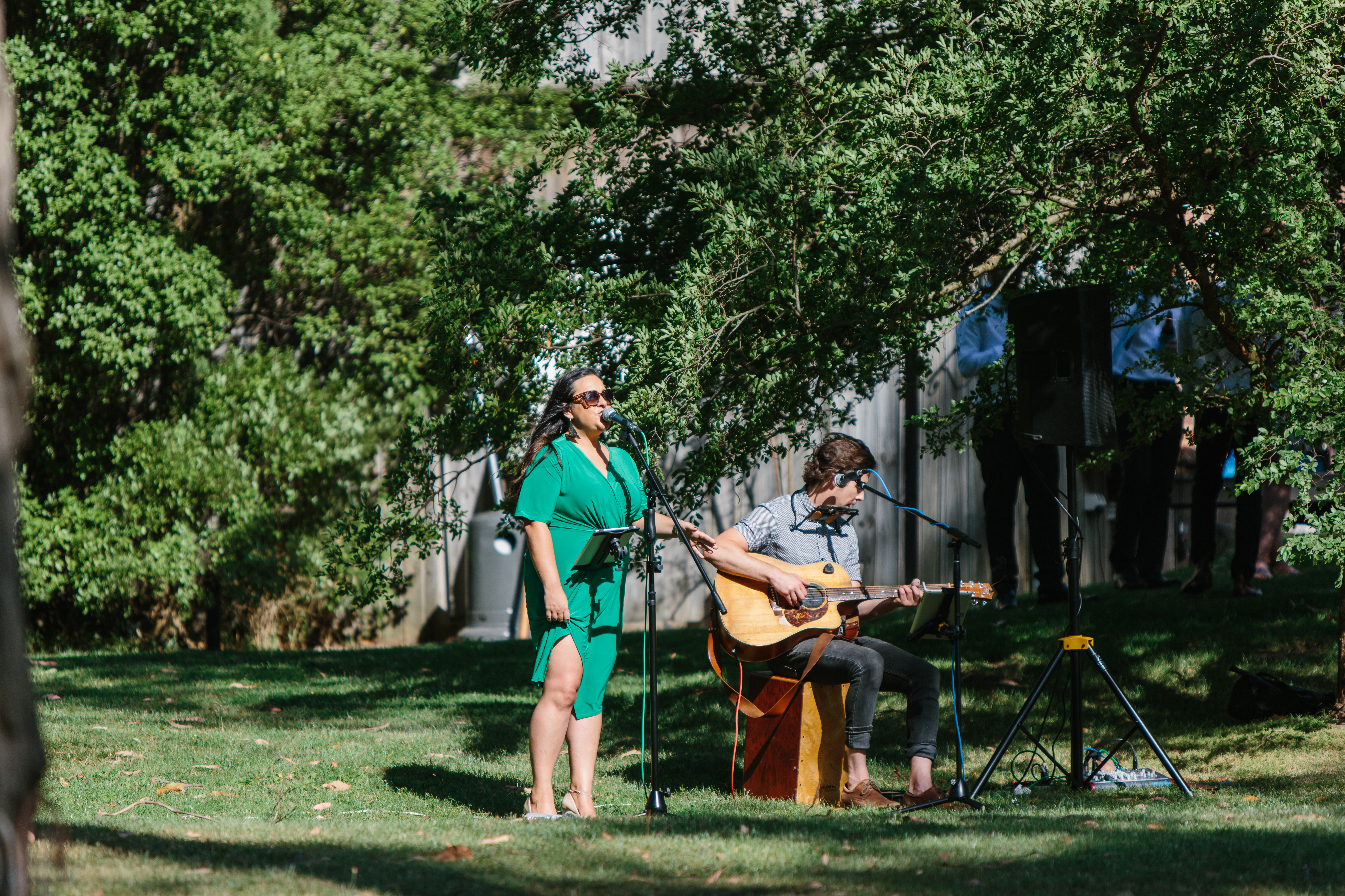 Wedding music duo